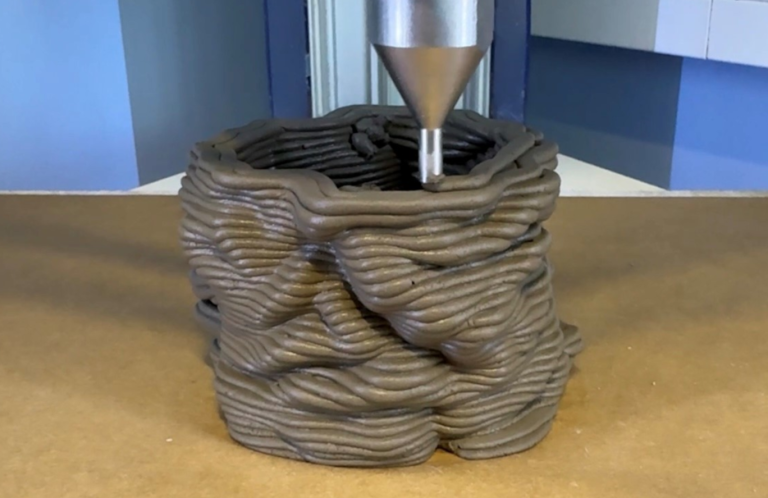 Lehm-3D-Druck